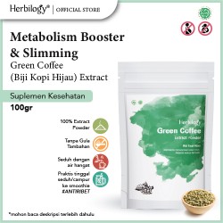 Herbilogy Green Coffee (Biji Kopi Hijau) Extract Powder 100g