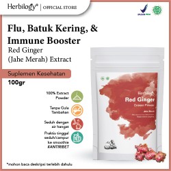 Herbilogy Red Ginger (Jahe Merah) Extract Powder 100g