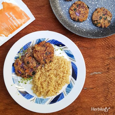 Turmeric Vegan Falafel