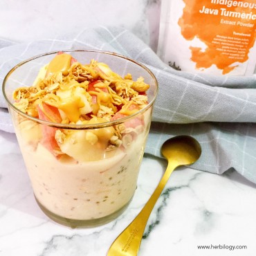 Apple PB Overnight Oats