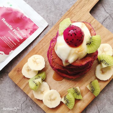 Vegan Pink Pancakes